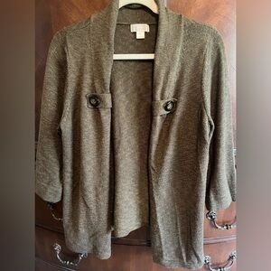 Christopher & Banks Open Front Cardigan